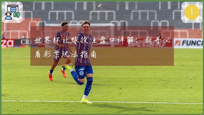 世界杯让球投注盘口详解：新手必看彩票玩法指南