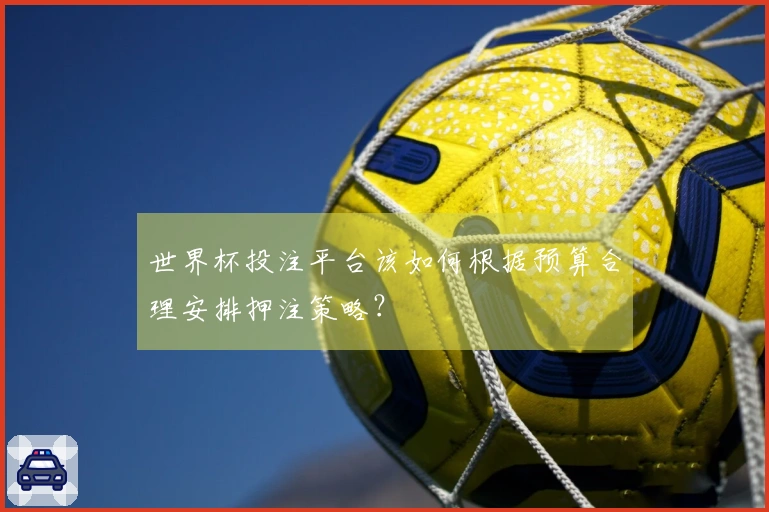 世界杯投注平台该如何根据预算合理安排押注策略？